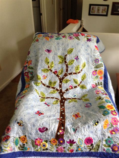 Tree Of Life Quilt | Anita Goodesign Embroidered Quilt