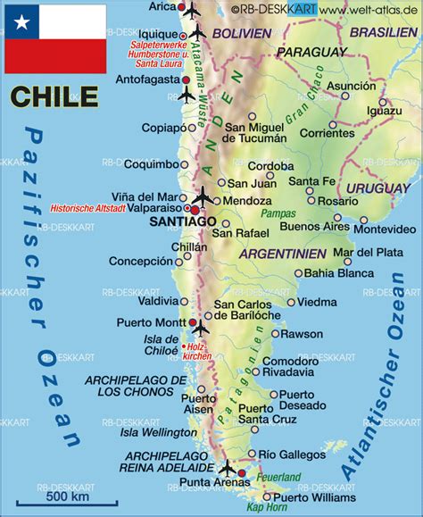 Puerto Montt Chile Map