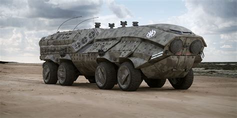 ArtStation - GDI "Anaconda" class APC, Ludvík Koutný | Armored vehicles ...