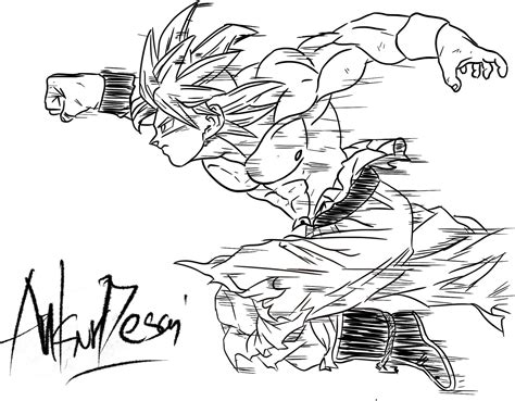 Goku Mastered UI - Coloring Home