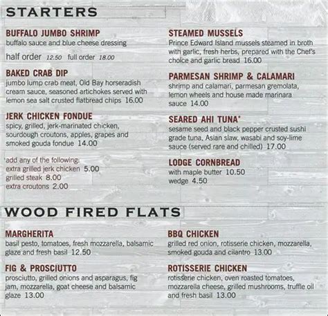 Menu at Redstone American Grill restaurant, Plymouth Meeting, 512 W ...