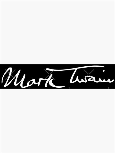 " Mark Twain Signature" Poster for Sale by juliobenitez | Redbubble