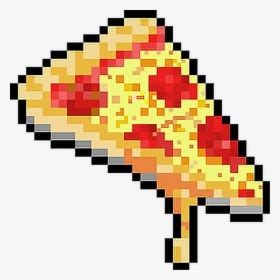 Minecraft Pizza Pixel Art, HD Png Download - kindpng