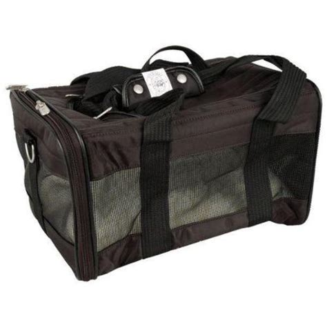 Sherpa's Original Deluxe Pet Carrier Black, SMALL