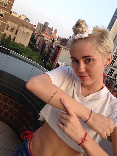 Miley Cyrus Gets Two New Tattoos: All the Details and Pics of Her New ...