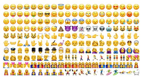 iOS 10 Emoji Changelog | Iphone emojis on android, Emoji, Android one