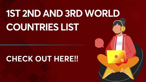 1st 2nd and 3rd World Countries List - Check the details here!