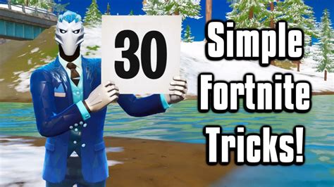 30 Simple Tips & Tricks Everyone Must Know! (Fortnite Chapter 3) - YouTube