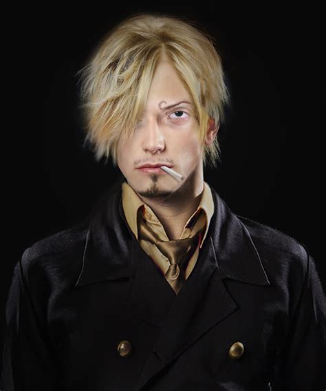 Sanji realistic portrait by Shibuz4 on DeviantArt