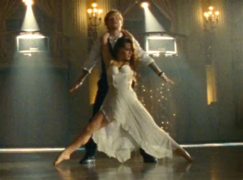 Ed Sheeran Tries Ballroom Dancing in New ''Thinking Out Loud'' Music ...