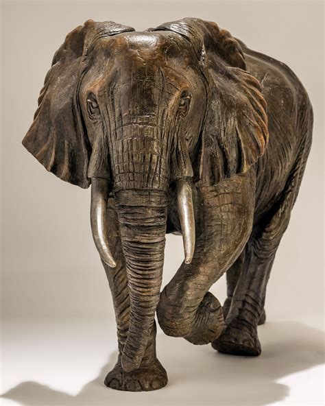 Bronze Elephant Sculpture SOLD OUT - Nick Mackman Animal Sculpture