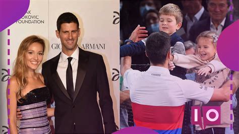 Who is Novak Djokovic's wife and how many children does he have ...