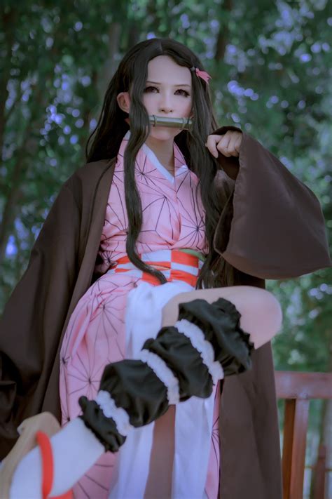 [Self] My Nezuko from Demon Slayer cosplay : r/cosplay