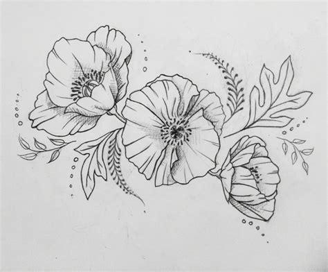 Poppy tattoo!! Interested in custom tattoo design? Check out my work on ...