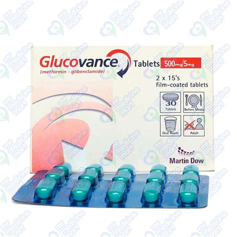 Glucovance 5mg+500mg tablet 15 ‘S