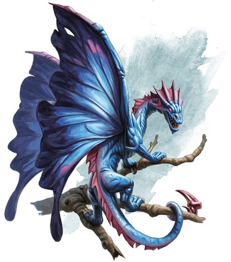 Faerie Dragon » Monster Stat Block - DnD 5e