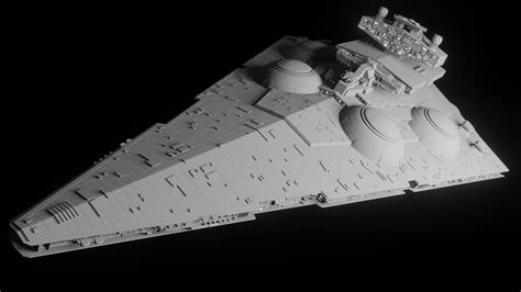 Interdictor-class Star Destroyer 3D model | CGTrader