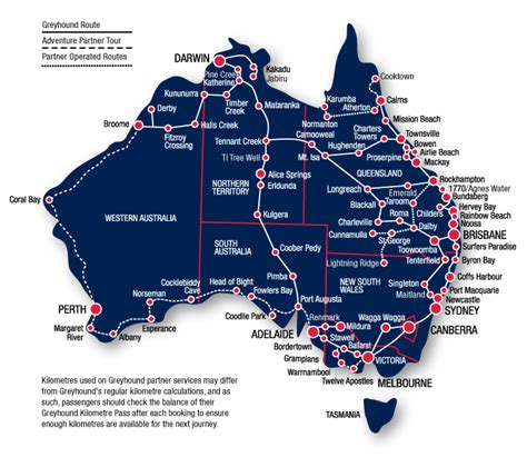 Map of the Perfect East Coast Australia Road Trip Itinerary