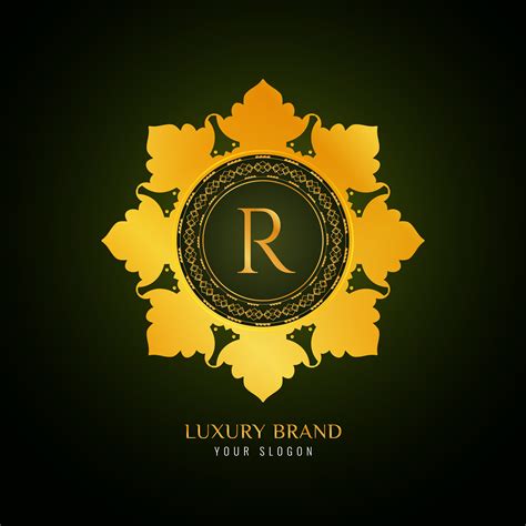 Modern luxury brand logo background 253926 Vector Art at Vecteezy