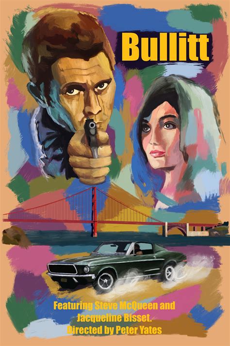 ArtStation - Bullitt Movie Poster