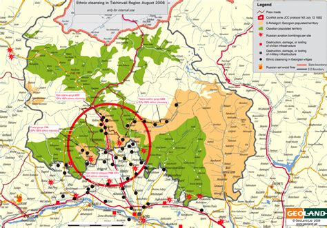 New Detailed South Ossetia and Georgia Maps | iRevolutions