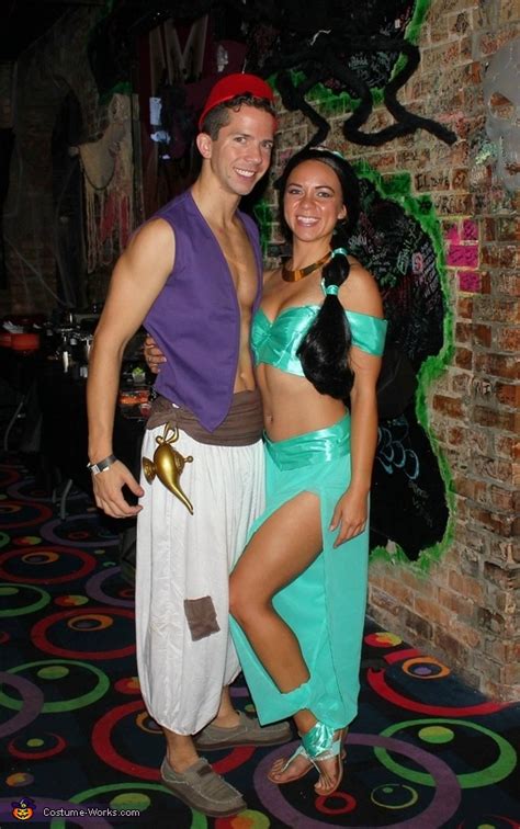 Princess Jasmine & Aladdin Couple Costume