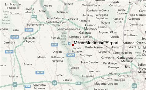 Malpensa International Airport Location Guide