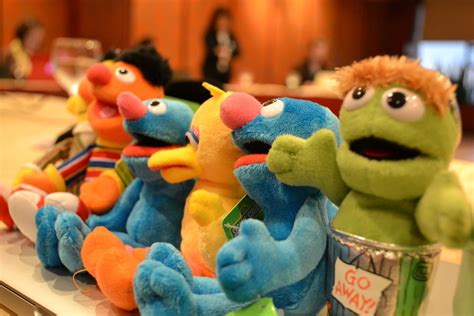 Sessame Street Muppets Plush Toys Dolls-20 Inch By 30 Inch Laminated ...