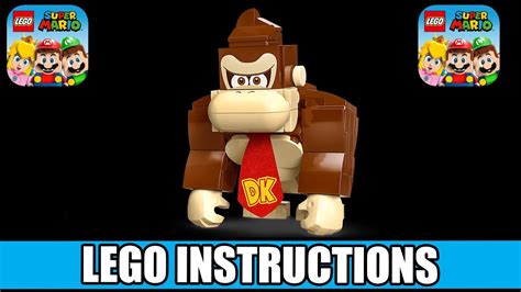 How To Build LEGO Donkey Kong Instructions From Super Mario Set 71424 ...