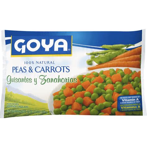 Goya Peas and Carrots Frozen Vegetables | Hispanic | Foodtown