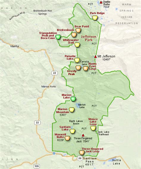 Northwest Hiker presents Hiking in the Mt Jefferson Wilderness of the ...