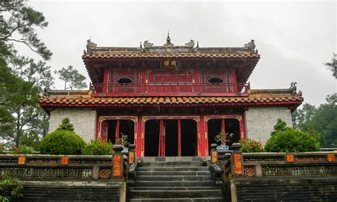 Minh Mang Royal Tomb in Hue, Vietnam