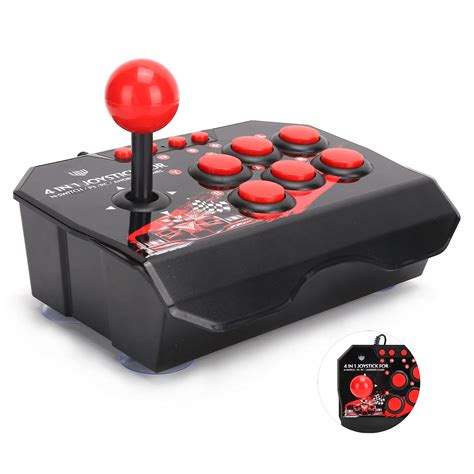 Buy Arcade Fight Stick, Wired Switch/PC/PS3 PC Street Fight Controller ...