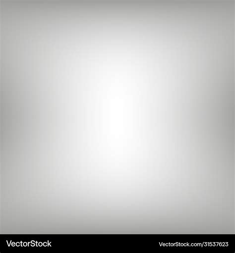 Grey light gradient background Royalty Free Vector Image