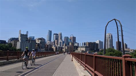 The Minneapolis, MN skyline as viewed from St. Paul. [2048x1151][OC ...