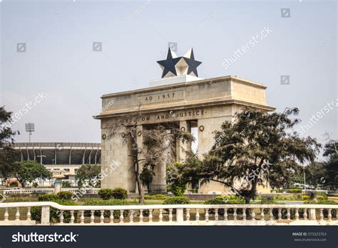 Independence Arch Independence Square Accra Ghana Stock Photo 373323763 ...