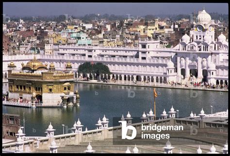 Image of Aerial view of the Golden Temple from the Tower of