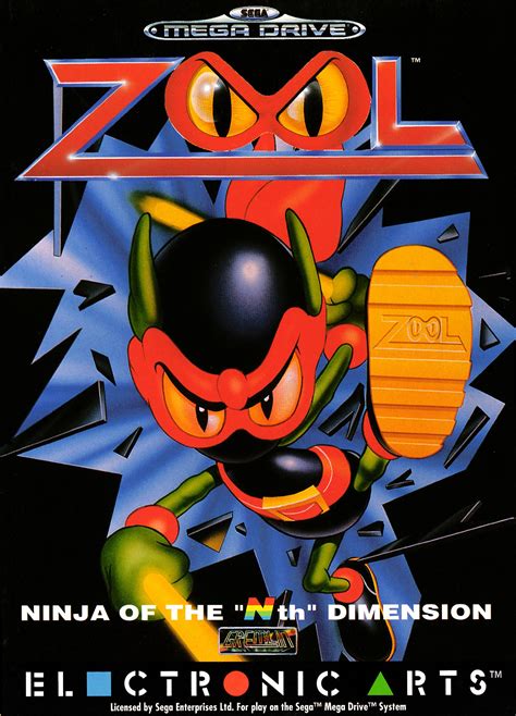 Zool Video Game Box Art - ID: 198337 - Image Abyss