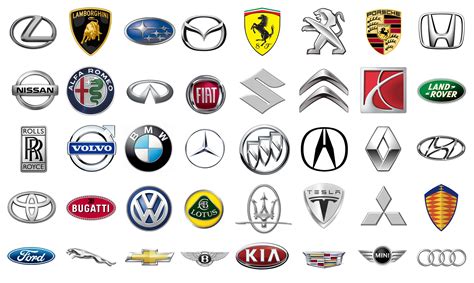 Car Brand Symbols Images