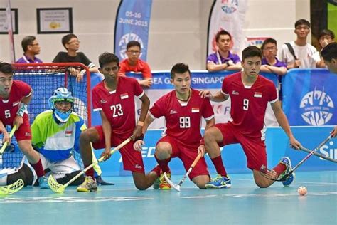 S'pore floorball teams off to a sizzling start, Latest Team Singapore ...