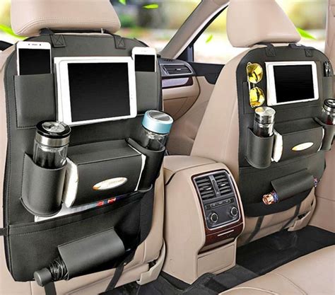 This Brilliant Backseat Car Organizer Holds Tablets, Snacks, Drinks ...