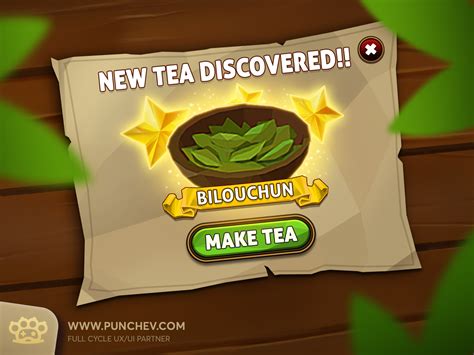 Tiny Tea Paradise by PUNCHev Group on Dribbble