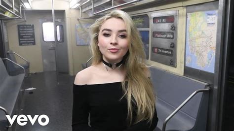 Sabrina Carpenter - Thumbs - Behind the Scenes - YouTube