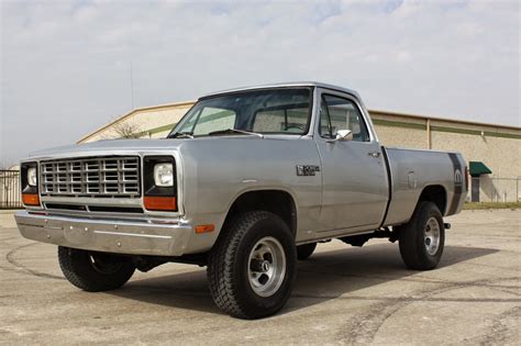 All American Classic Cars: 1982 Dodge Power Ram Royal SE W150 Pickup Truck