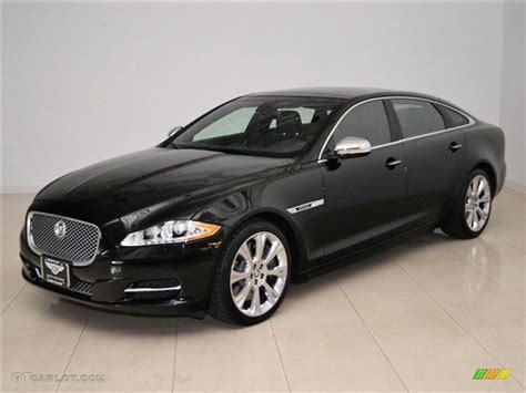 2011 Ultimate Black Metallic Jaguar XJ XJL Supersport #47701466 ...