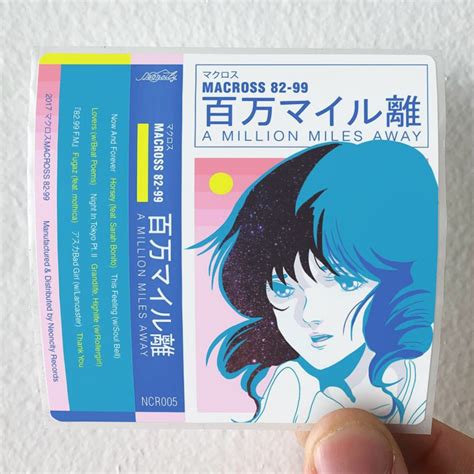 Makurosu MACROSS 82-99 A Million Miles Away Album Cover Sticker