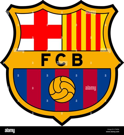 Logo of Spanish football team FC Barcelona Stock Photo - Alamy