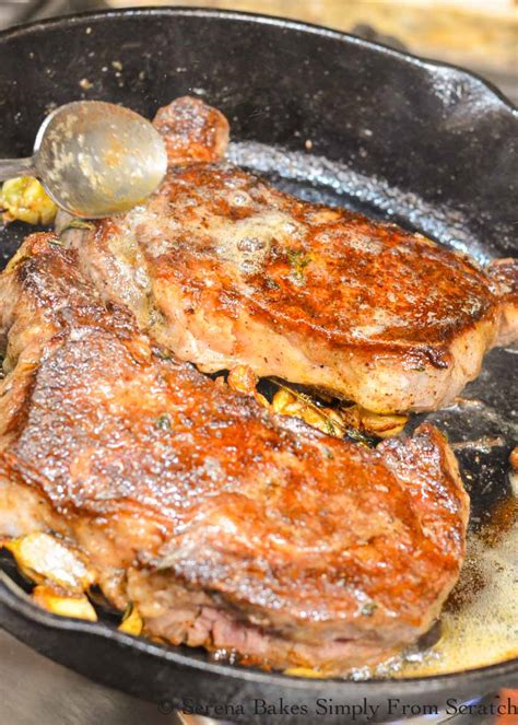 How To Pan Sear Steak | Serena Bakes Simply From Scratch