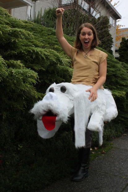 Atreyu Riding Falkor Costume - Neatorama