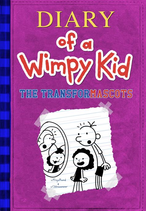 Diary of a Wimpy Kid: Transformascots ( Cover & Page 1 ) Greg’s my fav ...